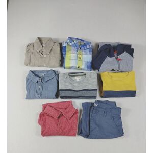OshKosh Magellan Cat &‎ Jack Urban Pipeline Boys Med 8-10 Multicolored Lot Of 8